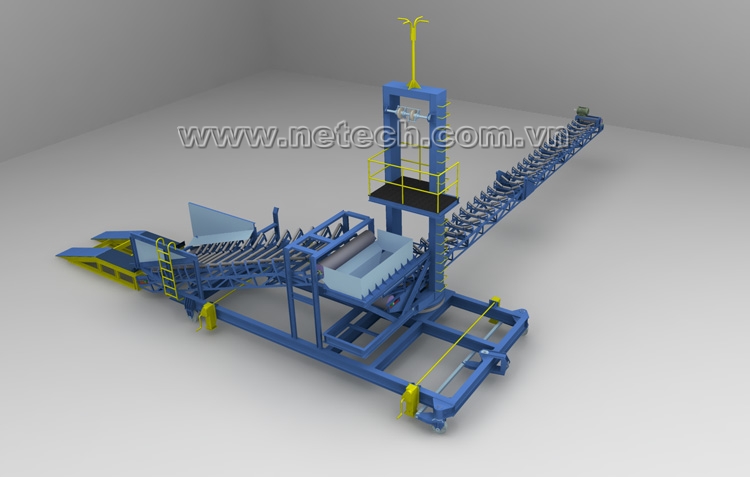 Băng tải cầu cảng v